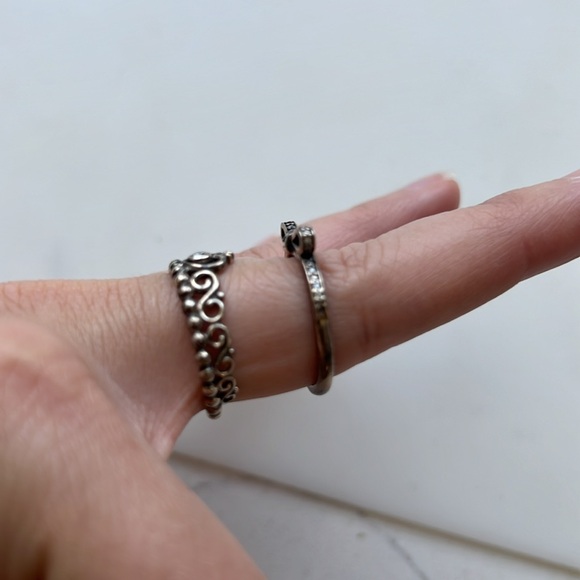 Pandora Bow and Crown rings - Picture 3 of 5